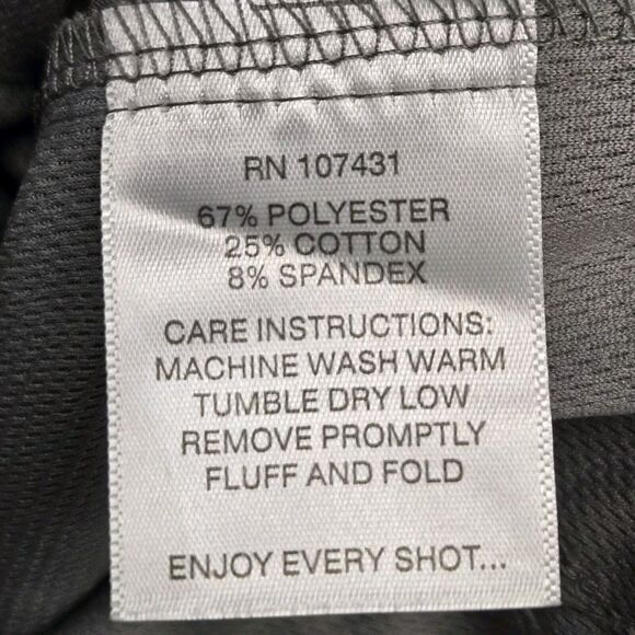 Linksoul‎ 5-Pocket Golf Pants Men 33x32 Gray Performance Stretch Lightweight - Picture 3 of 8